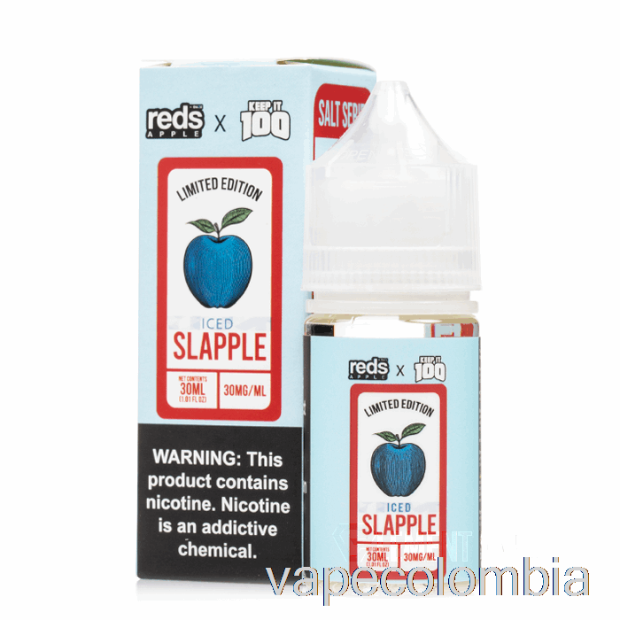 Kit Completo De Vapeo Iced Slapple - 7 Daze X Keep It 100 Sales - 30ml 30mg